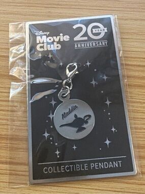 Disney Aladdin Silver Collectible Pendant